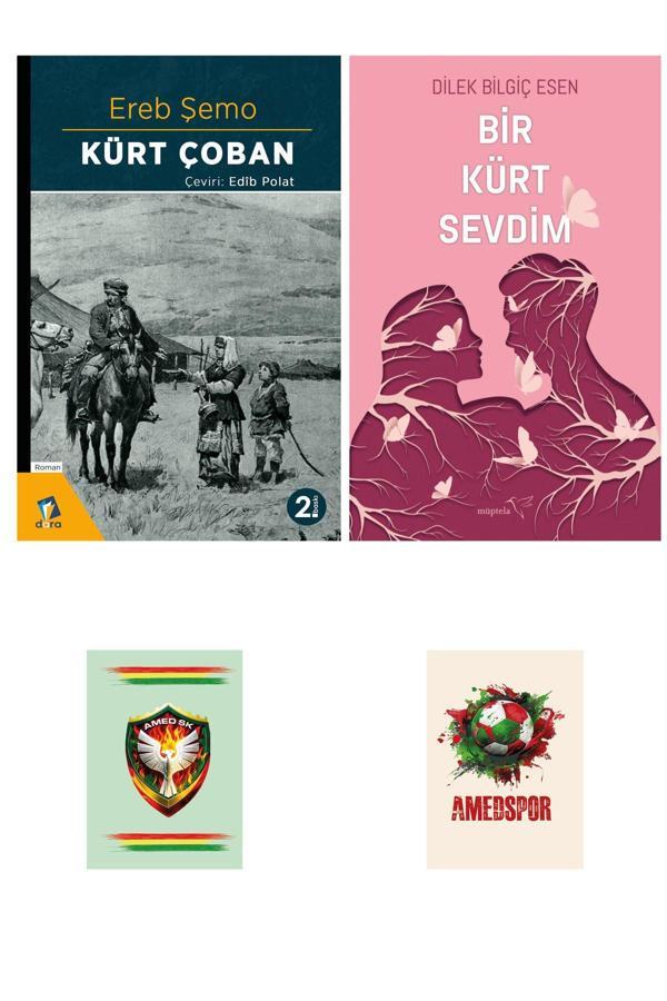 Dara Yayınları Bir Kürt Sevdim - Kürt Çoban Romanı - Amedspor Not Defterli (2 Not Defterli) - Dara - Image 1