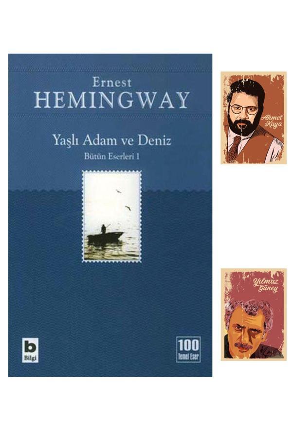 Dara Yayınları Yaşlı Adam Ve Deniz - Ernest Hemingway - Bilgi Yayınevi - A. Kaya Y. Güneyli Not Defteri Seti - Dara - Image 1