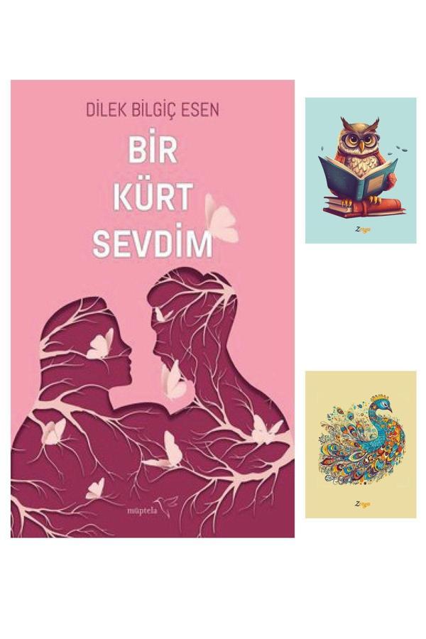 Dara Yayınları Bir Kürt Sevdim Romanı - Dilek Bilgiç Esen 9786257099301 - Not Defterli Seti - Dara - Image 1