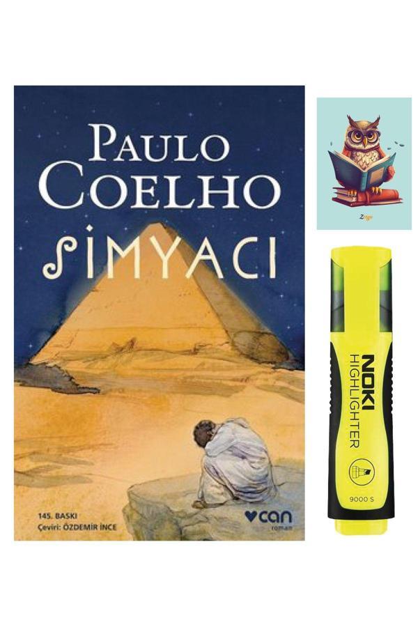 Dara Yayınları Simyacı - Paulo Coelho - 9789750726439 Sarı Fosforlu Kalem - Not Defterli Seti - Dara - Image 1