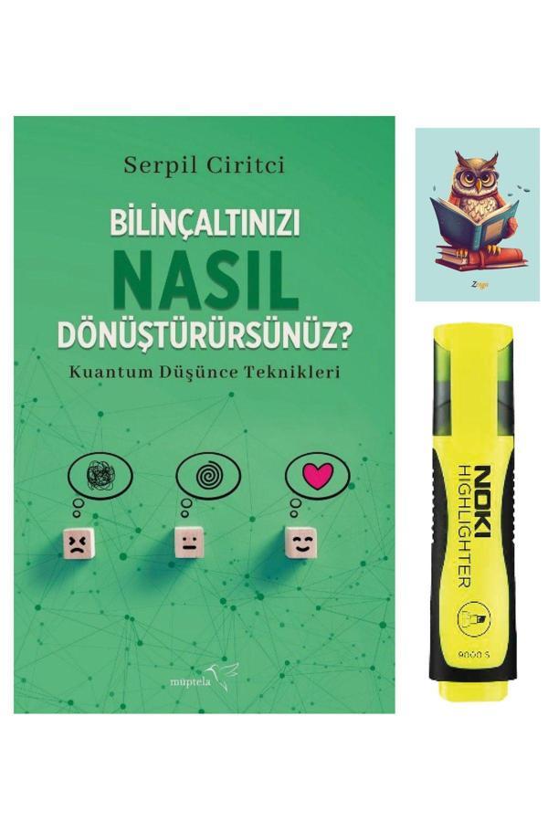 Müptela Yayınları Bilinçaltınızı Nasıl Dönüştürürsünüz?-Serpil Ciritci-Müptelayayınları-Fosforlu Kalem-Not Defteri Set - Müptela Yayınları - Image 1