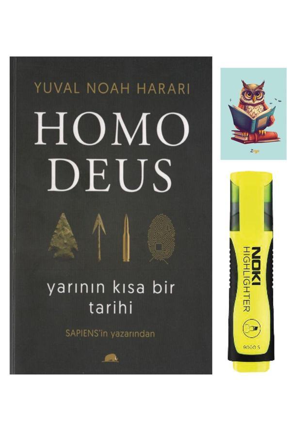 Dara Yayınları Homo Deus: Yarının Kısa Bir Tarihi Yuval Noah Harari Kolektif Kitap -Fosforlu  Kalem -Not Defter Set - Dara - Image 1