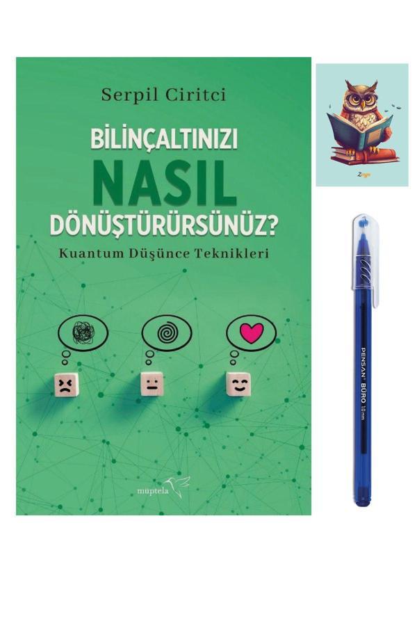 Dara Yayınları Bilinçaltınızı Nasıl Dönüştürürsünüz? Kuantum Düşünce Teknikleri - Pensan Büro Mavi Tükenmez Kalem - Dara - Image 1