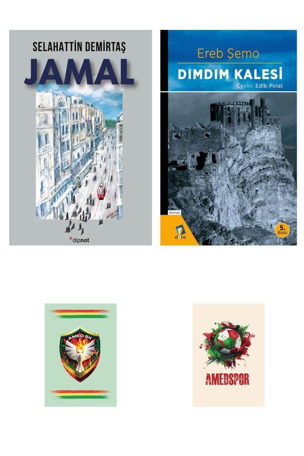 Dara Yayınları Jamal Selahattin Demirtaş - Dımdım Kalesi Romanları Özel Seti (2 Not Defterli) - Dara - Image 1