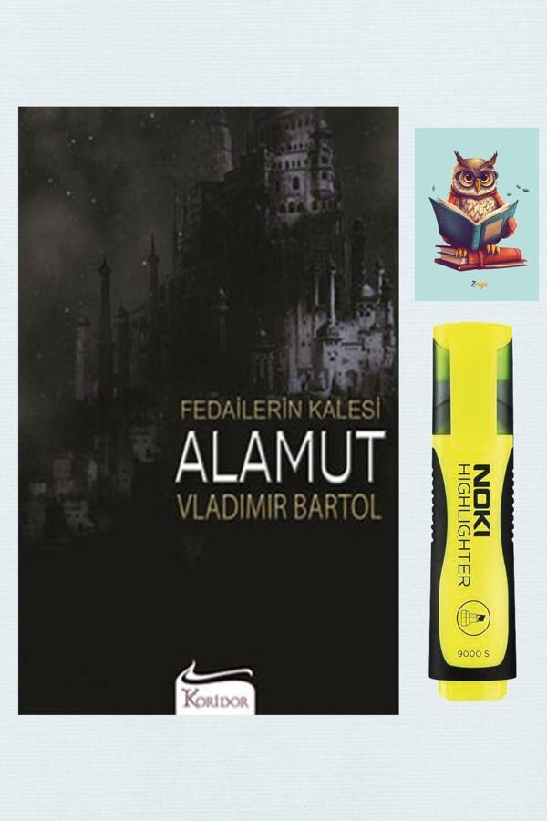 Dara Yayınları Fedailerin Kalesi Alamut 9786054188970 - Vladimir Bartol - Sarı Fosforlu Kalem - Not Defterli Seti - Dara - Image 1
