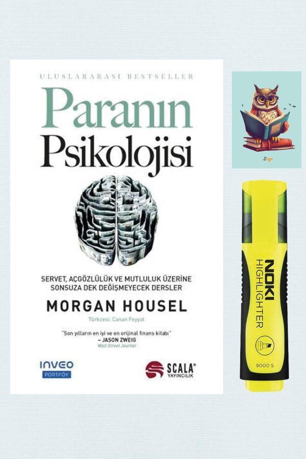 Scala Yayıncılık Paranın Psikolojisi - Morgan Housel - Sarı Fosforlu Kalem - Not Defterli Seti - Scala Yayıncılık - Image 1