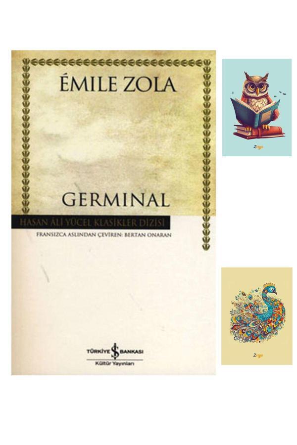 Dara Yayınları Germinal - Emile Zola Kitapları - Hasan Ali Yücel - İş Bank Kültür (2 Not Defterli) - Dara - Image 1