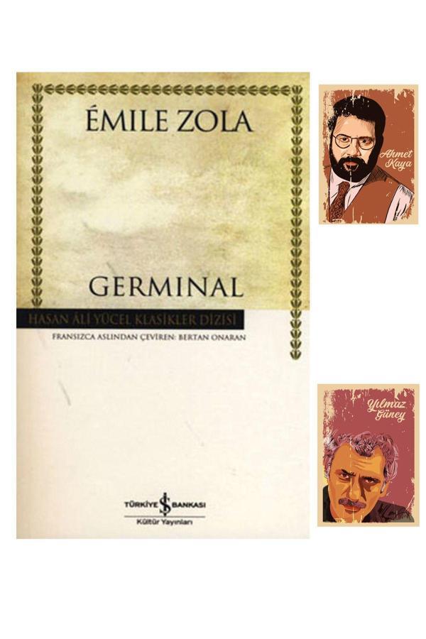 Dara Yayınları Germinal - Emile Zola Kitapları - Hasan Ali Yücel - Ahmet Kaya Not Defterli (2 Not Defterli) - Dara - Image 1