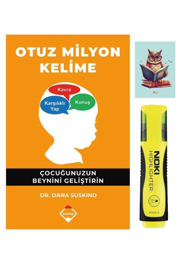 Dara Yayınları Otuz Milyon Kelime - Dana Suskind 9786058213241 Sarı Fosforlu Kalem - Not Defterli Seti - Dara - Image 1