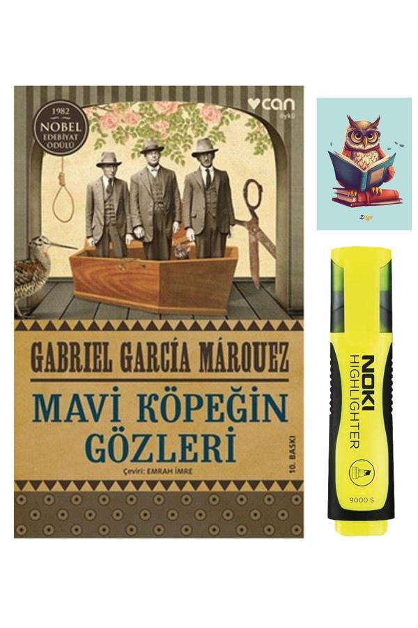 Dara Yayınları Mavi Köpeğin Gözleri - Gabriel Garcia Marquez - 9789750721908 - Sarı Fosforlu Kalem - Defterli Seti - Dara - Image 1
