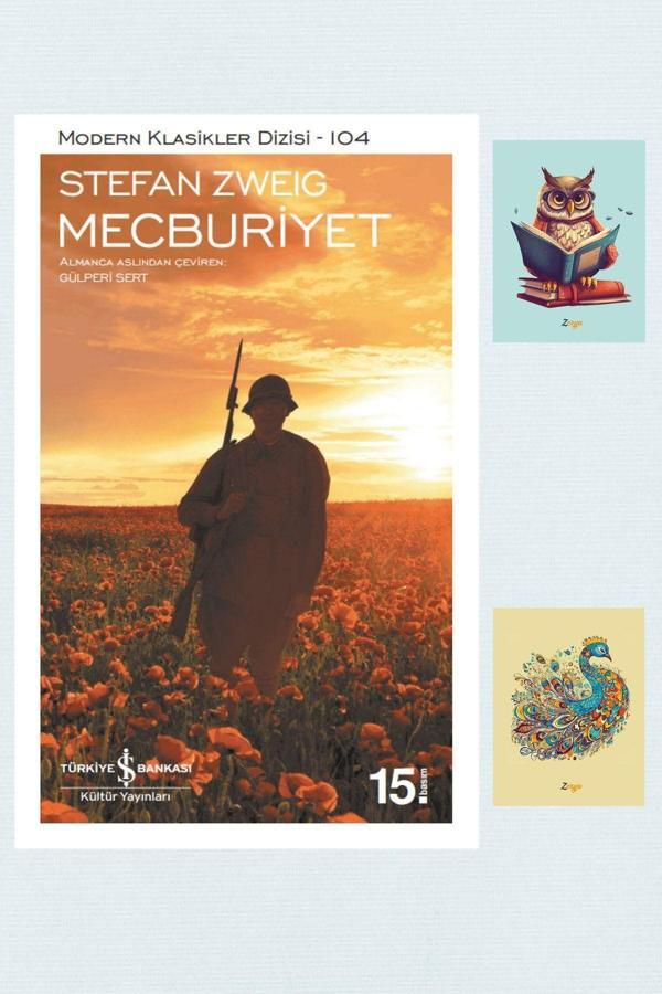 Dara Yayınları Mecburiyet - Stefan Zweig 9786052951606 Iş Bankası Kültür Yayınları (2 Not Defterli) - Dara - Image 1