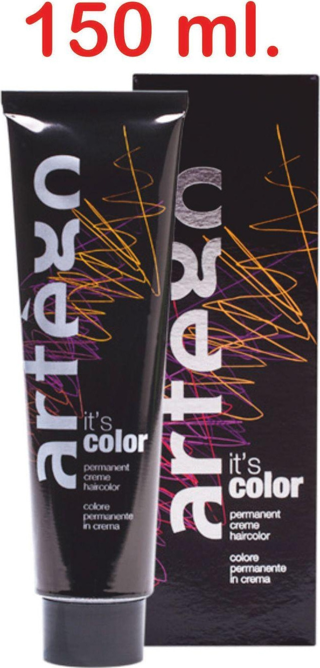 Artego It'S Color 150 Ml. Kalıcı Saç Boyası Orta Küllü Sarı 7.1/7A - idefix