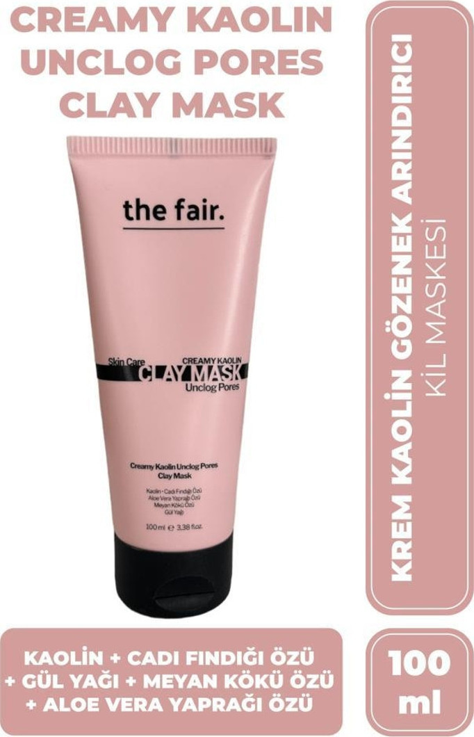 The Fair Creamy Kaolin Gözenek Temizleyici Kil Maskesi 100 ml