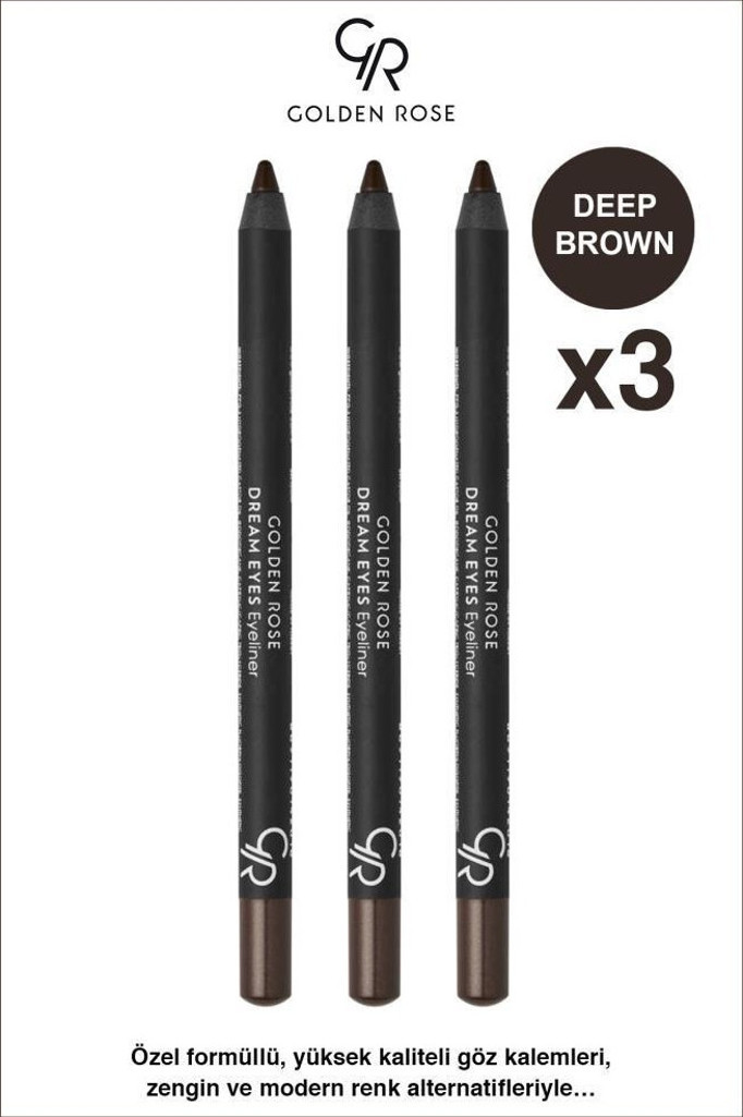 Golden Rose Dream Eyes Eyeliner Nr. 410 – Langanhaltender, Dermatologisch Getesteter Augenliner