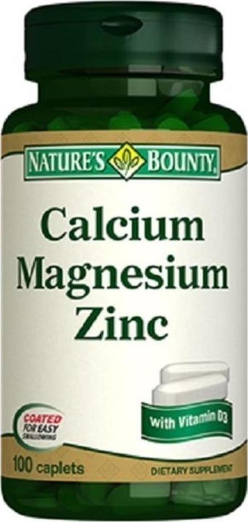 Calcium Magnesium Zinc + D3 100 Tablet
