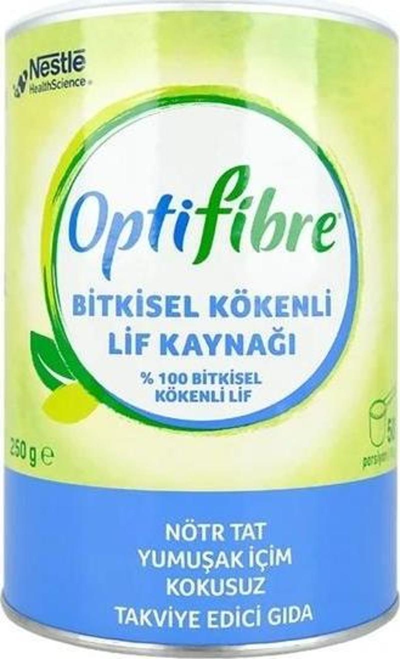 OptiFibre Bitkisel Kökenli Lif Kaynağı Takviye Edici Gıda 250 g