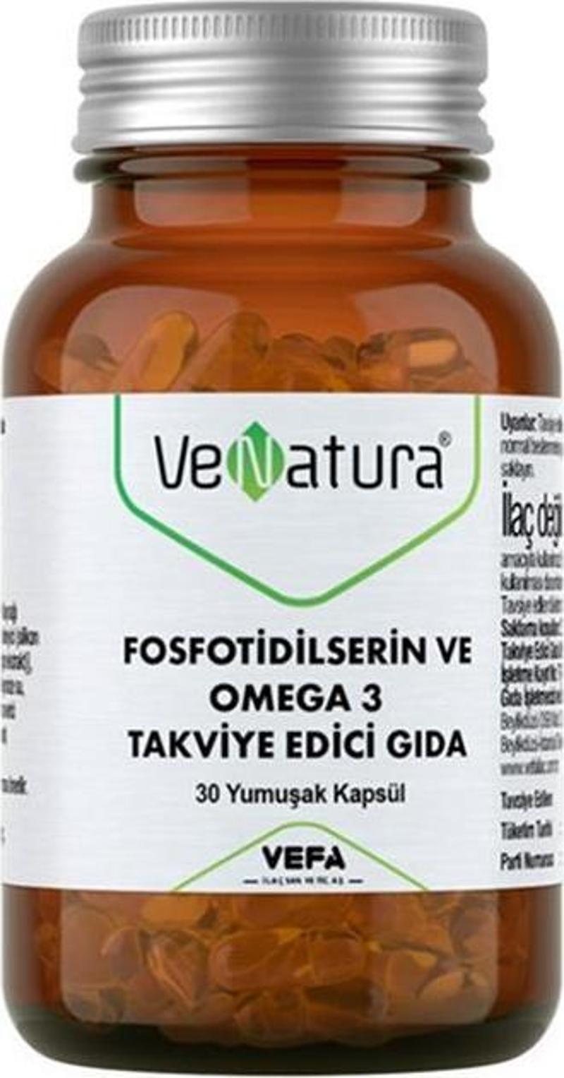 Fosfotidilserin ve Omega 3 30 Kapsül