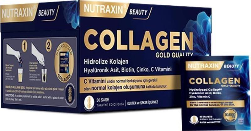 Collagen Gold Quauty Takviye Edici Gıda 30 Saşe