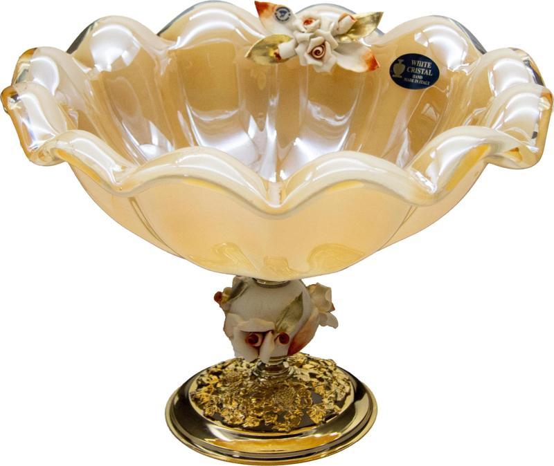 White Crystal Mıele Gondol Brass