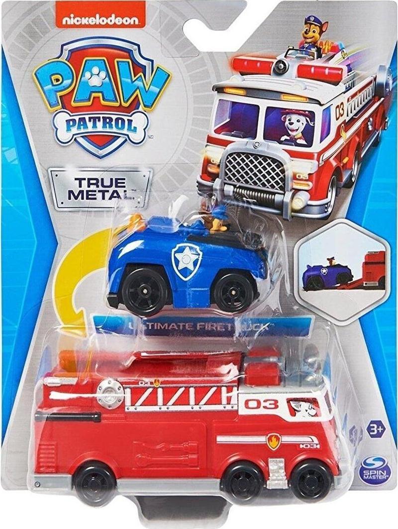 Spinmaster Oyuncak Paw Patrol True Metal İtfaiye Ekibi Aracı 6063231