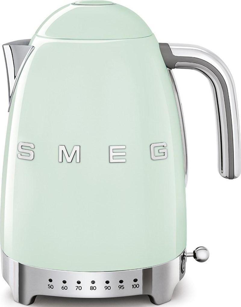 KLF04PGEU Retro Yeşil Isı Ayarlı 2400 Watt 1.7 Litre Çelik Kettle