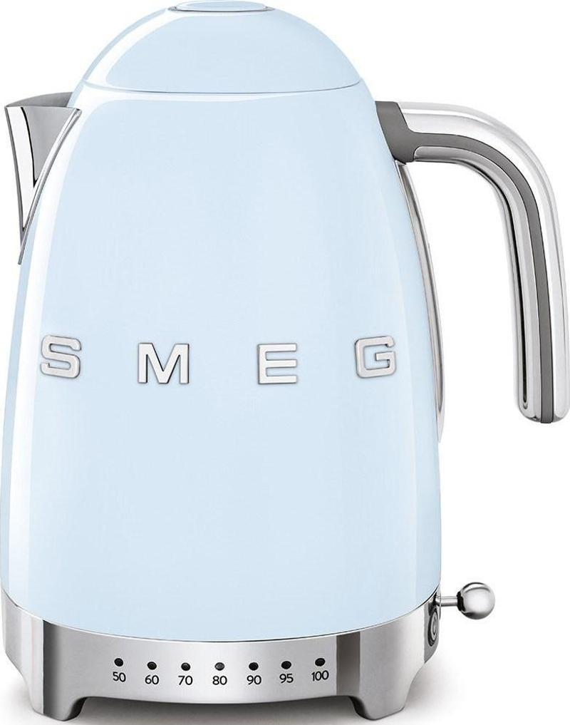 KLF04PBEU Retro Mavi Isı Ayarlı 2400 Watt 1.7 Litre Çelik Kettle