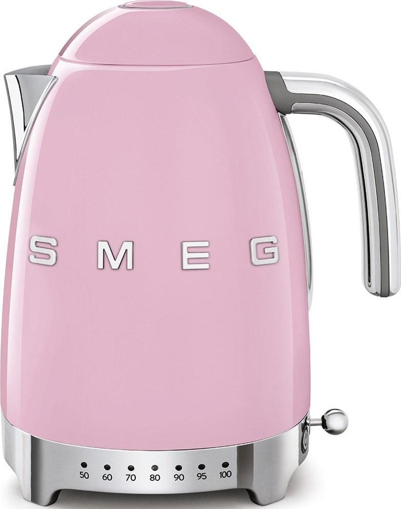 KLF04PKEU Retro Pembe Isı Ayarlı 2400 Watt 1.7 Litre Çelik Kettle