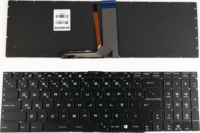 Msi Gl62M 7Rd-609Xtr, Gl62M 7Rdx IŞIKLI KLAVYE  K-M08V1