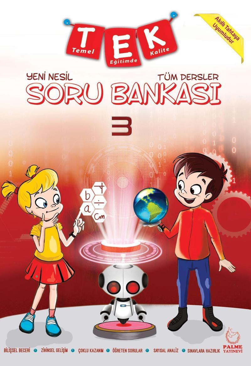 3 .Sınıf Tüm Dersler Yeni Nesil Soru Bankası