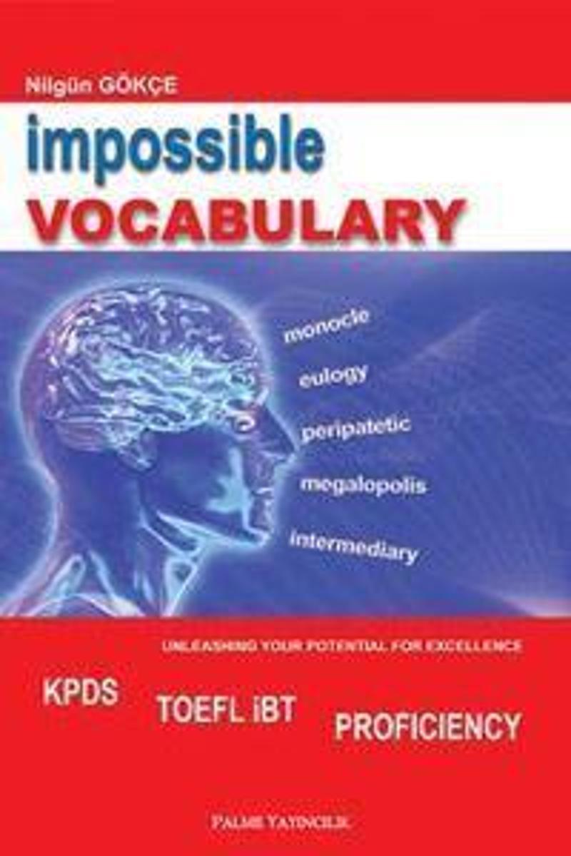 Palme Yayınevi İmpossible Vocabulary