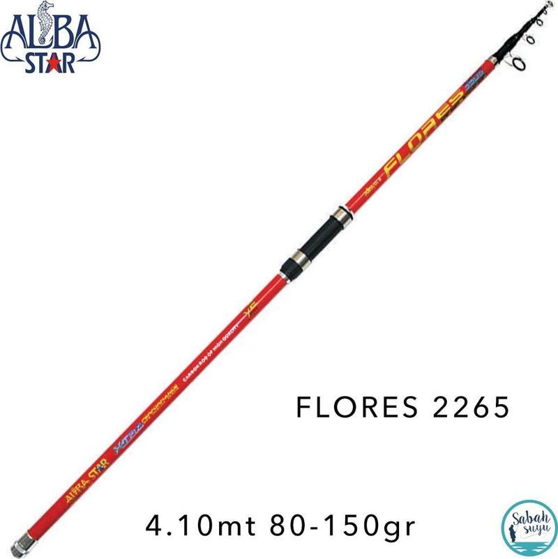 2265 Flores 4.10mt 80-150gr Teleskopik Surf Kamış