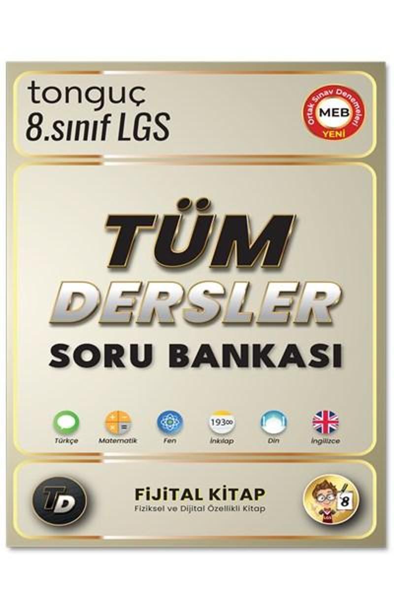 8. Sınıf Tüm Dersler Soru Bankası - Tonguç Yayınları