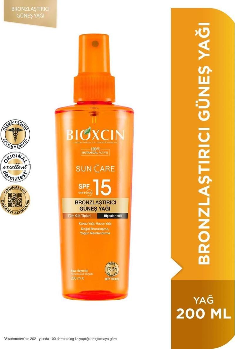 Sun Care Bronzlaştırıcı Yağ Spf15 200 ml