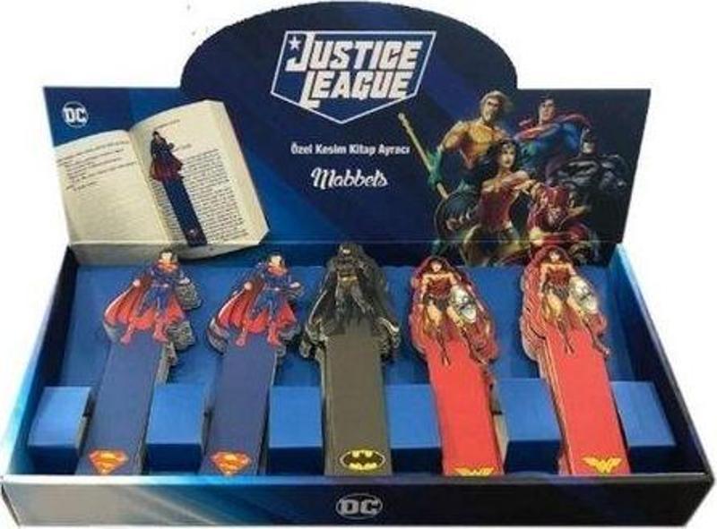 DC Justice League Discount Bookmark Kitap Ayracı