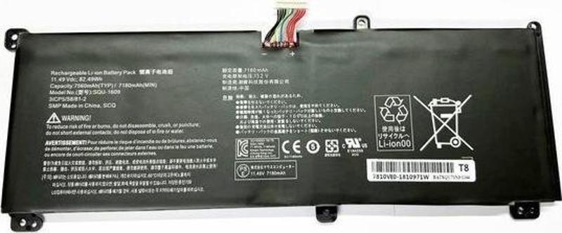 Casper Excalibur G650.8750-be60a Orjinal Orijinal Batarya Pil C08
