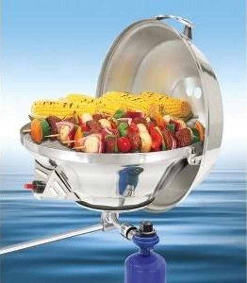 Magma Marine Kettle 2 gazlı ocak/mangal kombinasyonu A10-207