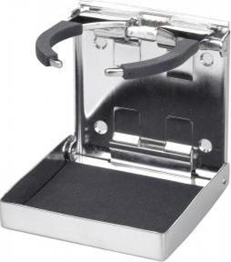Bardaklık. AISI 304 paslanmaz çelik. Bardak tutacağı ayarlanabilir. 101x98mm.