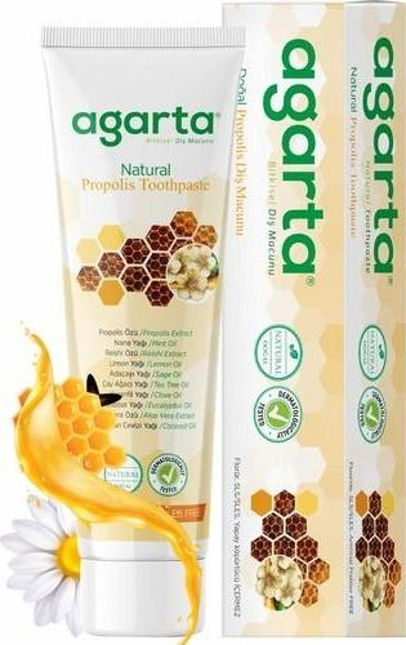 Doğal Propolis Naturel Diş Macunu 100 Ml/130 Gr+20 Ml Argan Krem