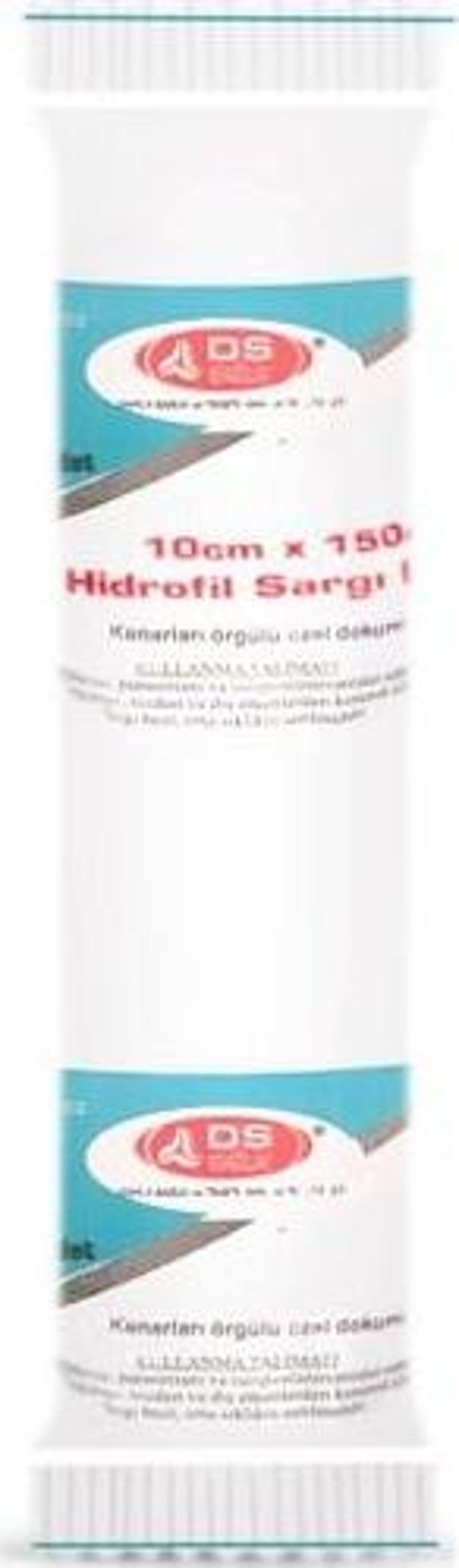 D'S Hidrofil Sargı Bezi 10 Cm X 1,5 M