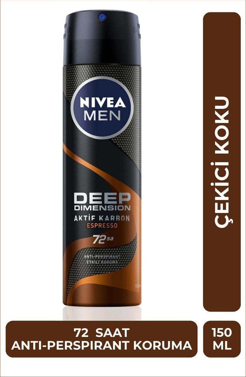 Men Erkek Deep Dimension Espresso Deodorant 150ml-