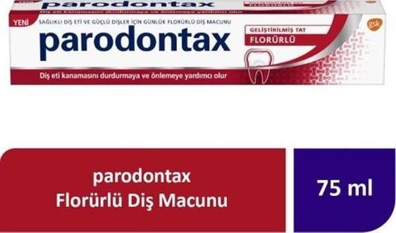 Paradontax Florürlü Diş Macunu 75 Ml