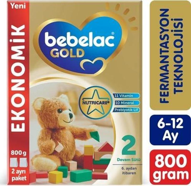 Gold 2 Devam Sütü 800 Gr 6-12 Ay