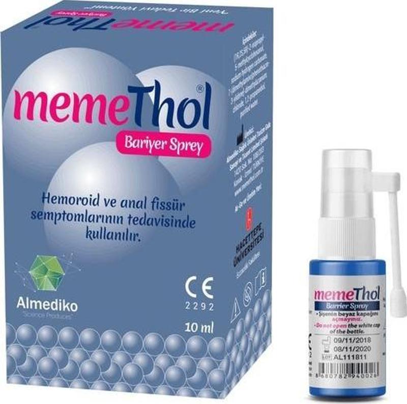 Memethol Bariyer Sprey 10 Ml