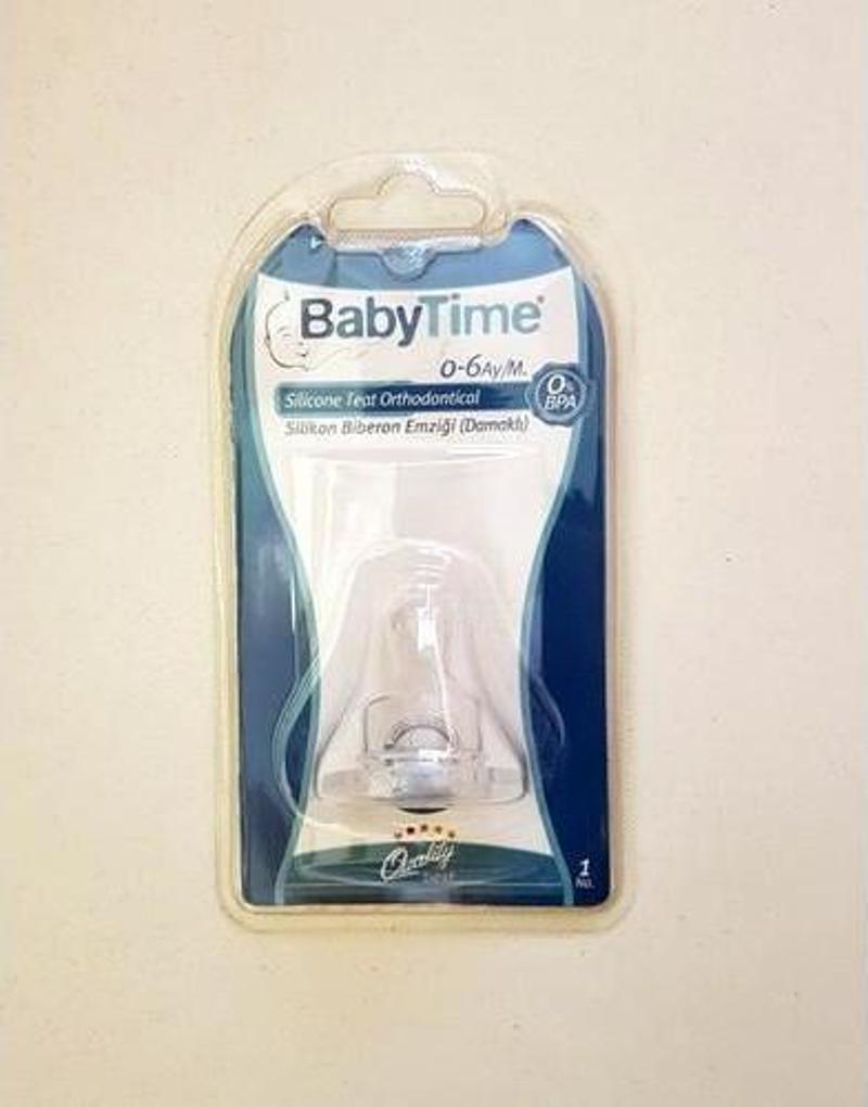 Baby Time Silikon Biberon Emziği