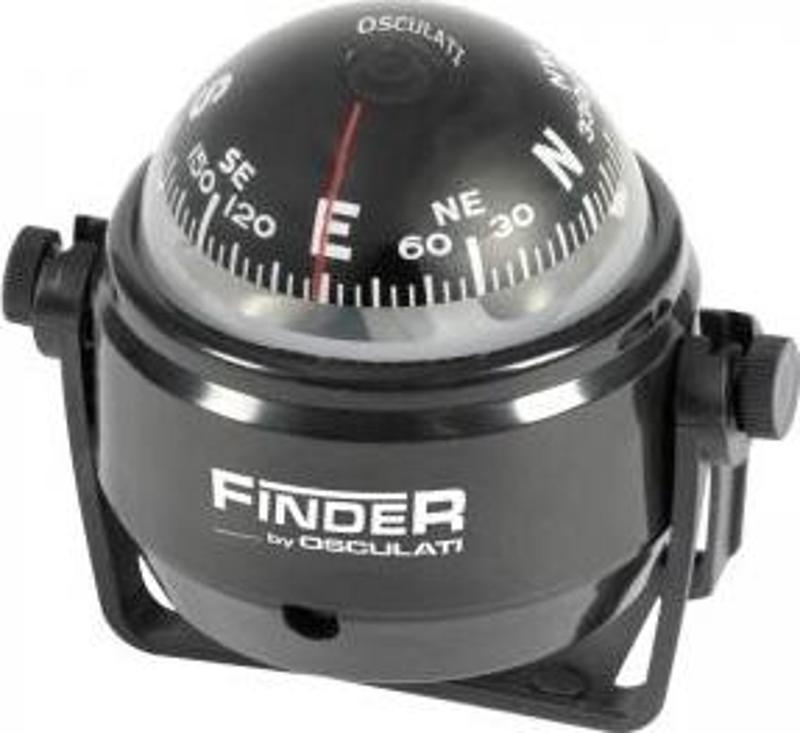 Finder Pusula ABS gövdeli 12V led aydınlatma Siyah