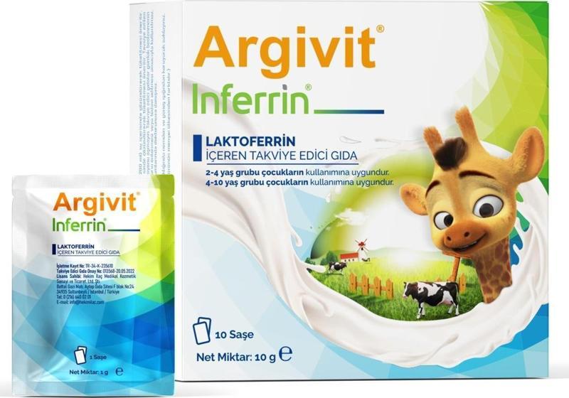 Inferrin Laktoferrin İçeren Takviye Gıda