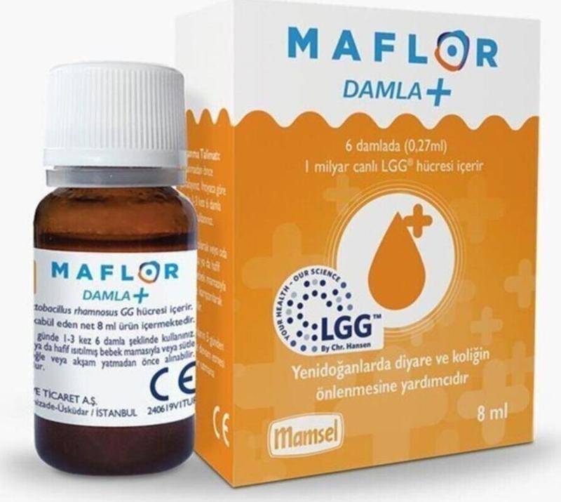 Maflor Damla Plus 8 Ml Sıvı Formda Probiyotik