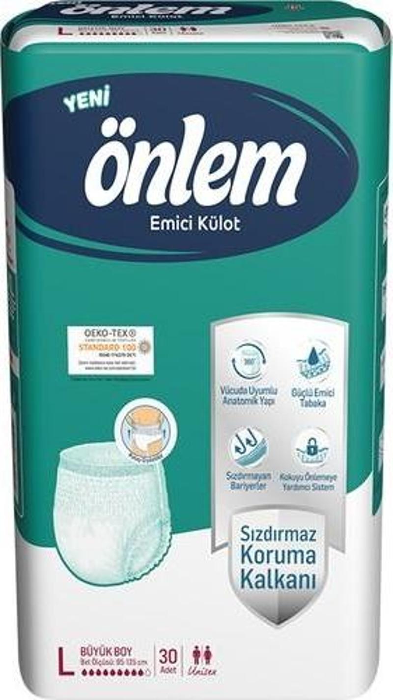 Large Emici Külot - 30 Adet