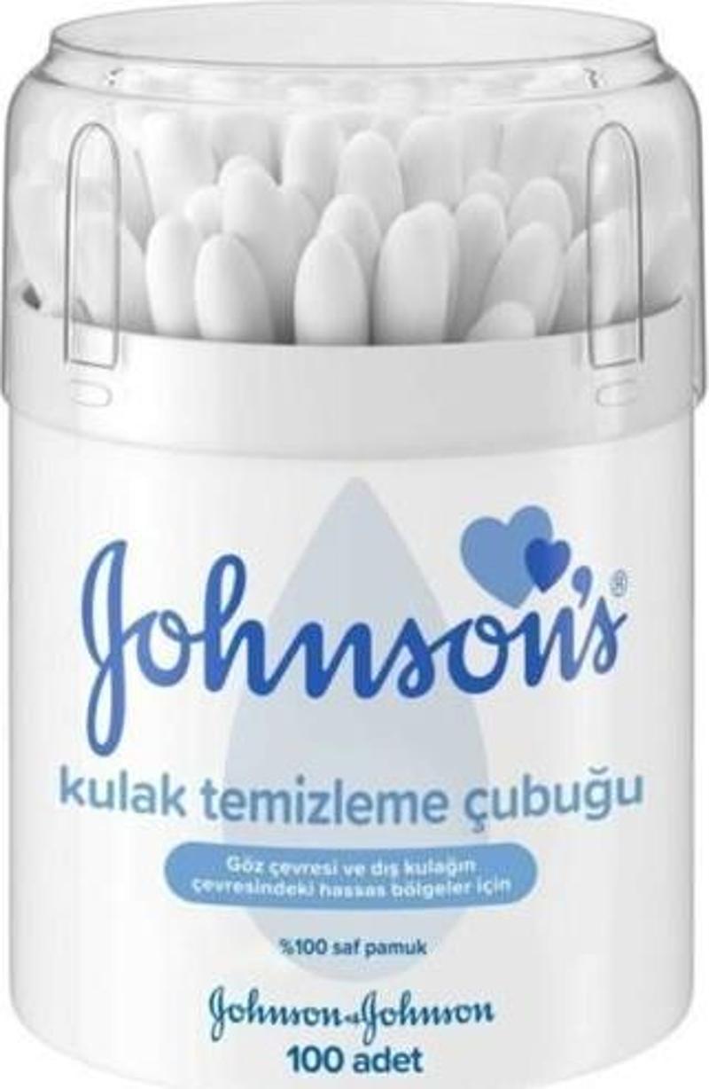 Johnsons Baby Kulak Temizleme Çubuğu 100'Lü