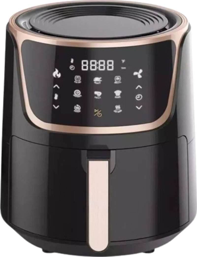 Mi Upany XXL Air Fryer 6,5 L Yağsız Fritöz Siyah